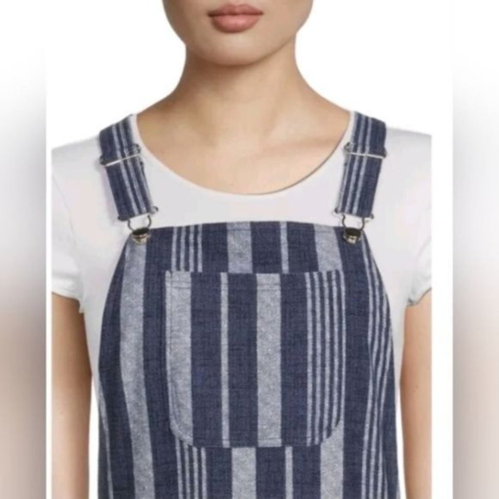 No Boundaries Juniors Shortalls Semi-fitted Dark Navy Str - Picture 4 of 15